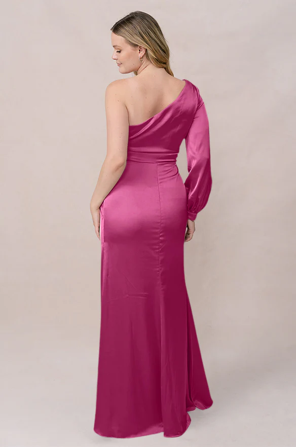Aurora Satin Dress | Made To Order - Image 44