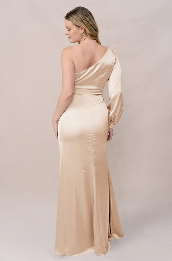 Aurora Satin Dress | Made To Order - Image 46