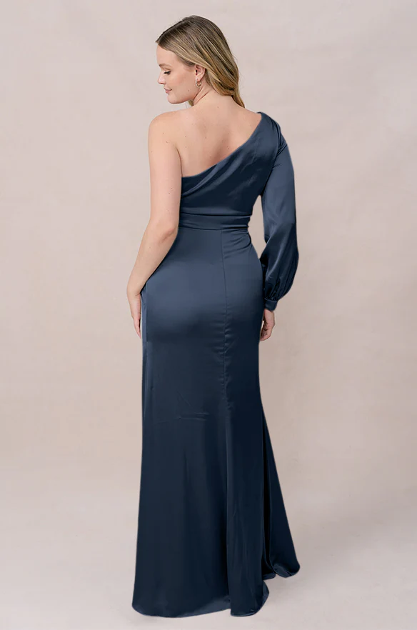 Aurora Satin Dress | Made To Order - Image 54