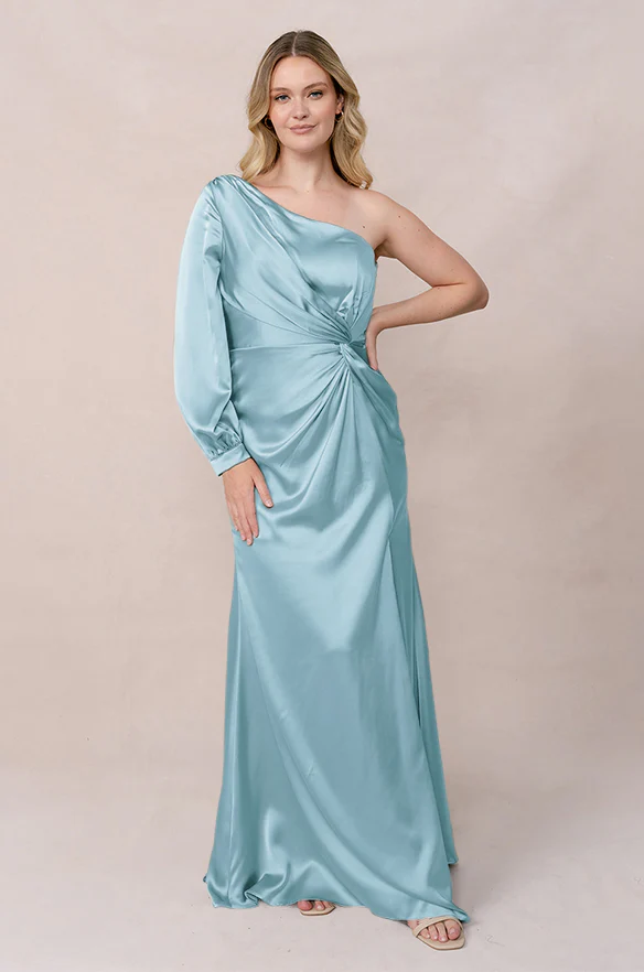Aurora Satin Dress | Made To Order - Image 55