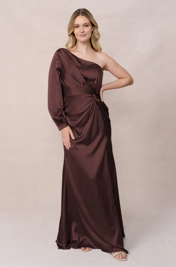 Aurora Satin Dress | Made To Order - Image 61
