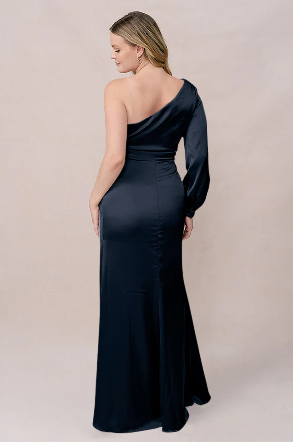 Aurora Satin Dress | Made To Order - Image 70