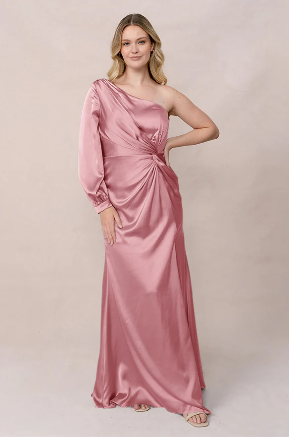 Aurora Satin Dress | Made To Order - Image 81