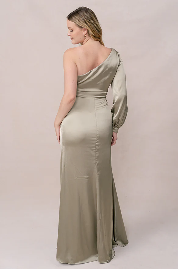 Aurora Satin Dress | Made To Order - Image 88