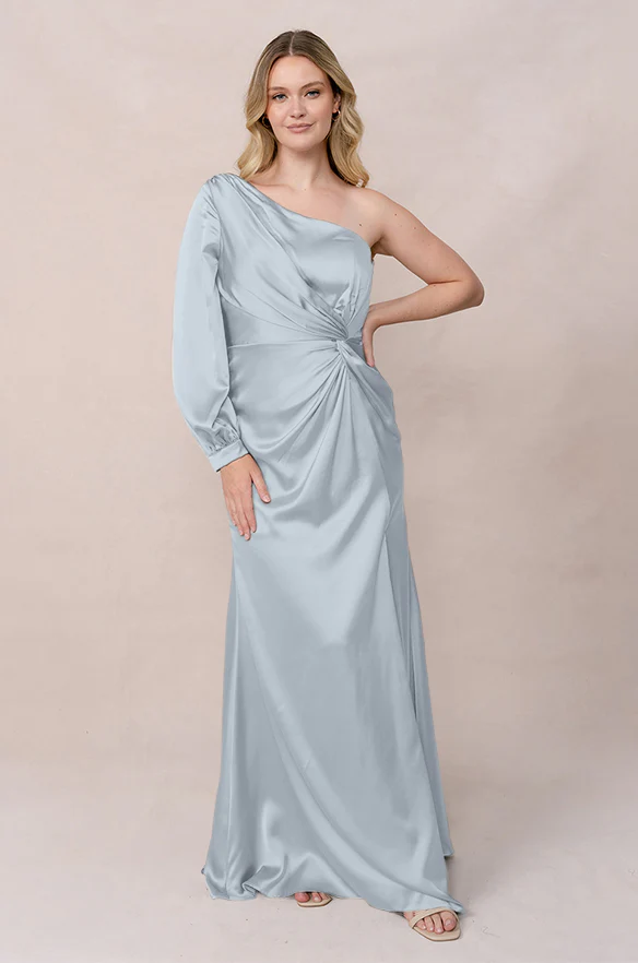 Aurora Satin Dress | Made To Order - Image 89