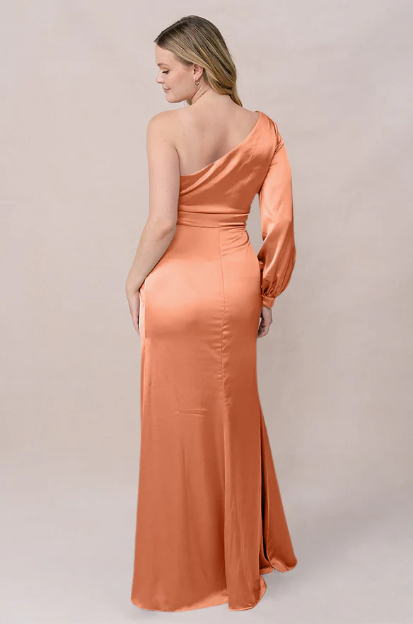 Aurora Satin Dress | Made To Order - Image 94
