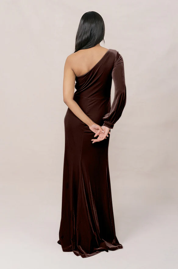 Aurora Velvet Dress | Made To Order - Image 30