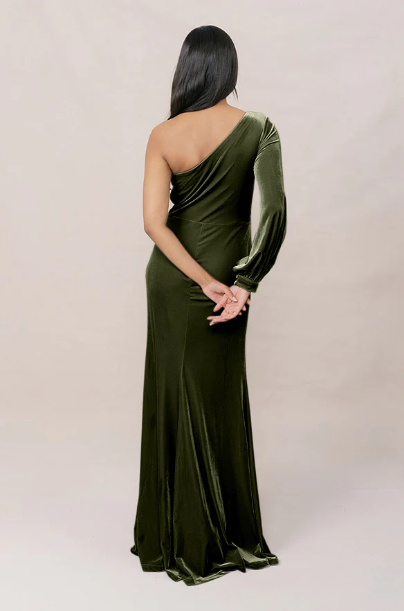 Aurora Velvet Dress | Made To Order - Image 36