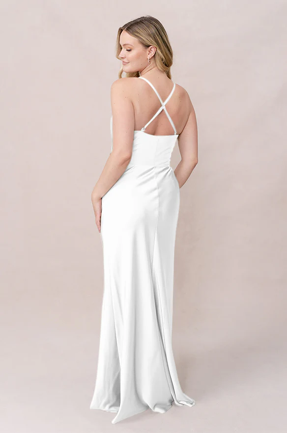Billie Satin Dress | Made To Order - Image 100