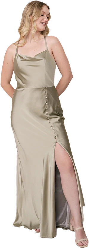 Billie Satin Dress | Made To Order - Image 139