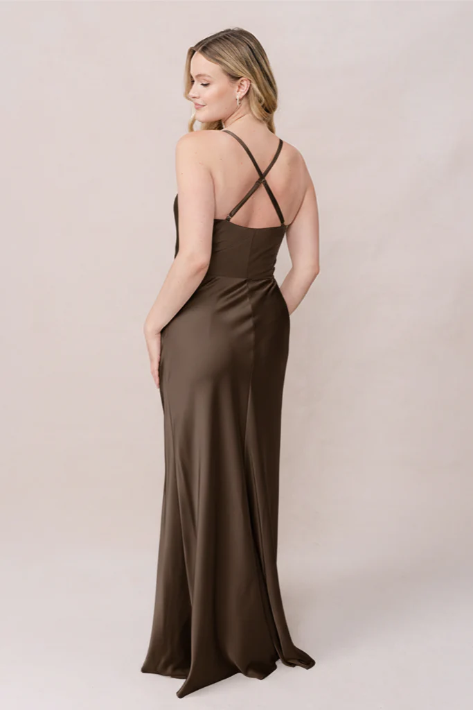 Billie Satin Dress | Made To Order - Image 166