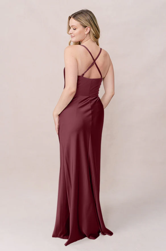Billie Satin Dress | Made To Order - Image 20