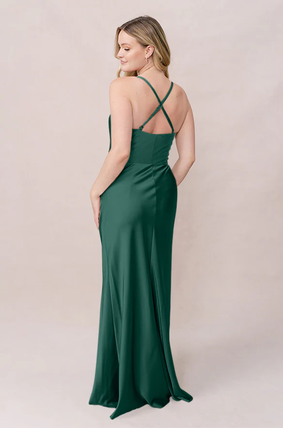 Billie Satin Dress | Made To Order - Image 36