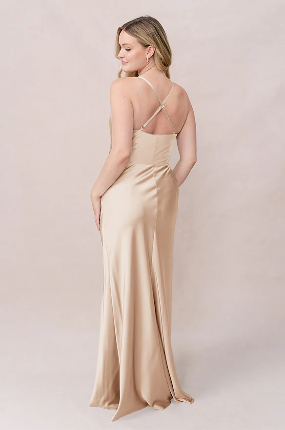 Billie Satin Dress | Made To Order - Image 44