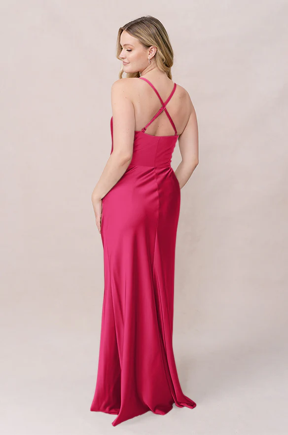 Billie Satin Dress | Made To Order - Image 50