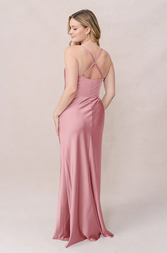 Billie Satin Dress | Made To Order - Image 80