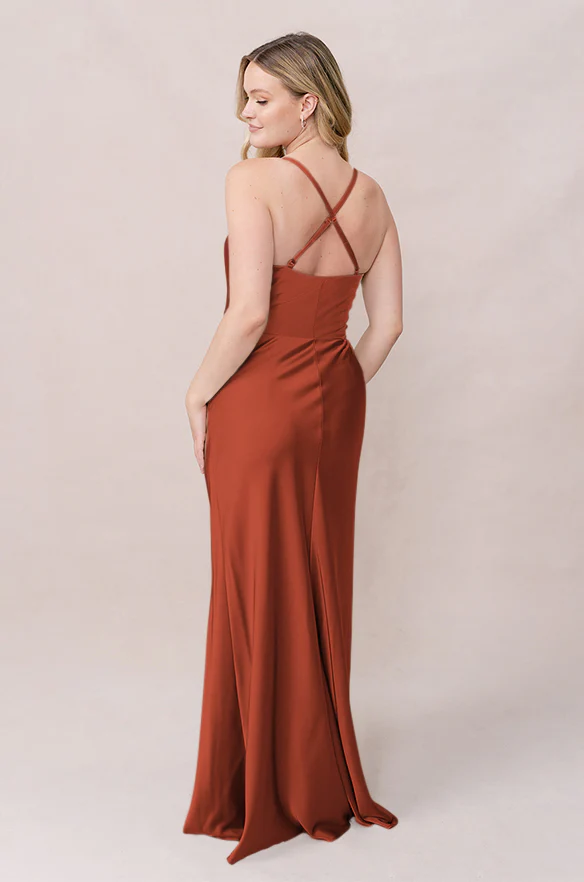 Billie Satin Dress | Made To Order - Image 82