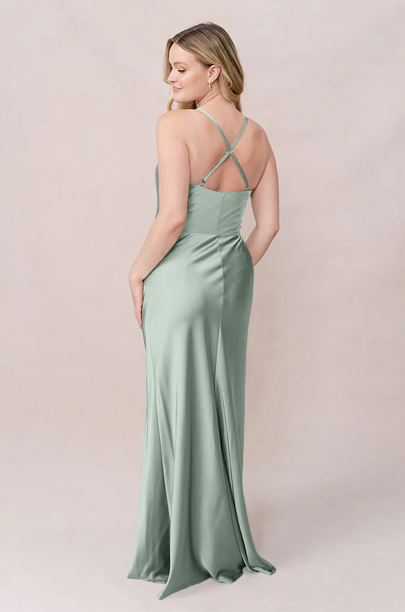 Billie Satin Dress | Made To Order - Image 84