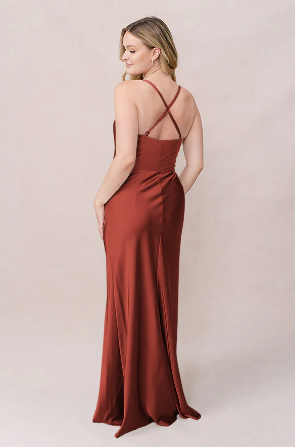 Billie Satin Dress | Made To Order - Image 96
