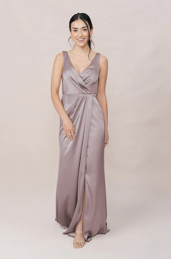Blair Satin Dress | Made To Order - Image 100