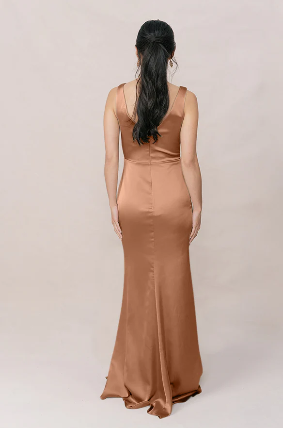 Blair Satin Dress | Made To Order - Image 105