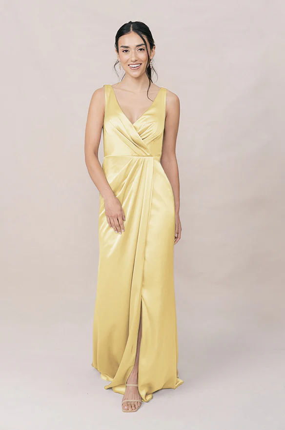 Blair Satin Dress | Made To Order - Image 106