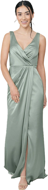 Blair Satin Dress | Made To Order - Image 147