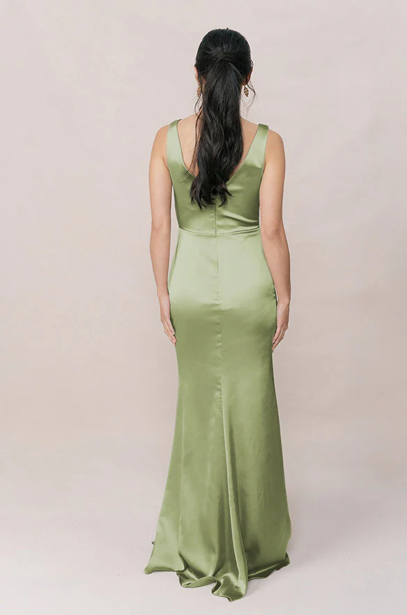 Blair Satin Dress | Made To Order - Image 159