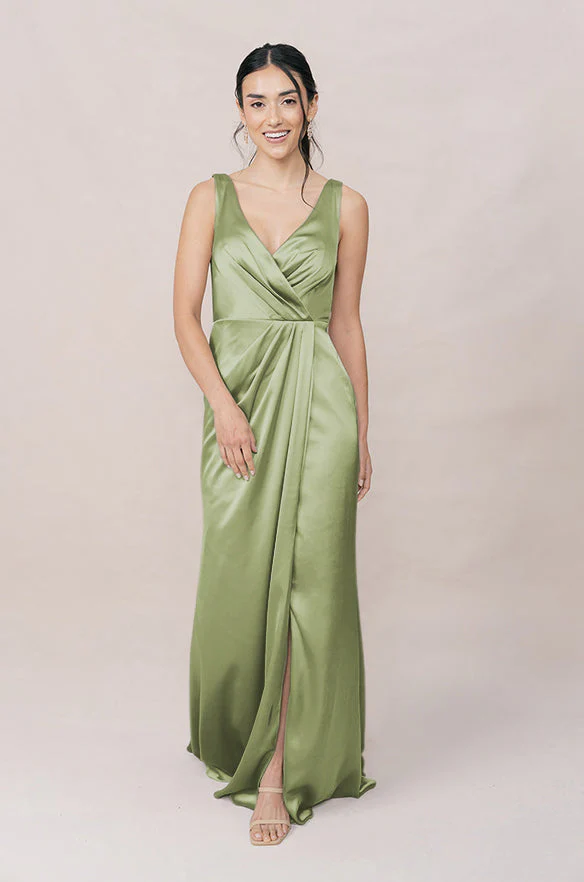 Blair Satin Dress | Made To Order - Image 160