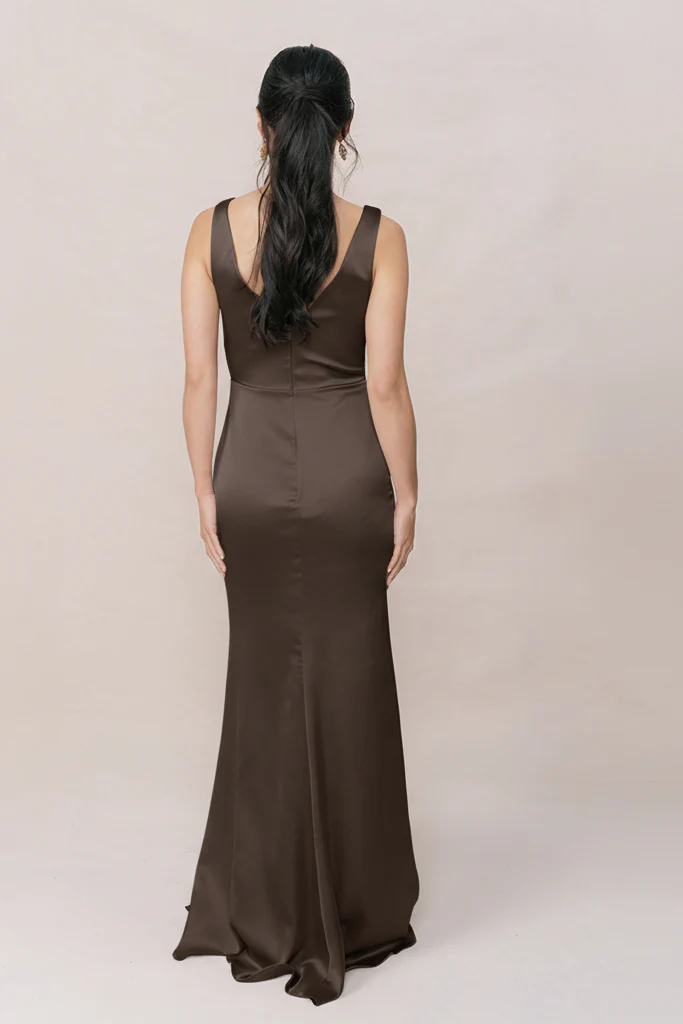 Blair Satin Dress | Made To Order - Image 172