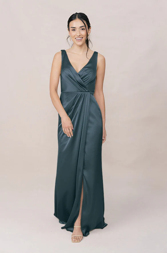 Blair Satin Dress | Made To Order - Image 40