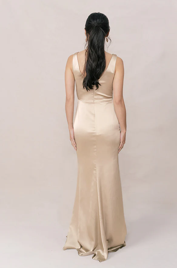 Blair Satin Dress | Made To Order - Image 47