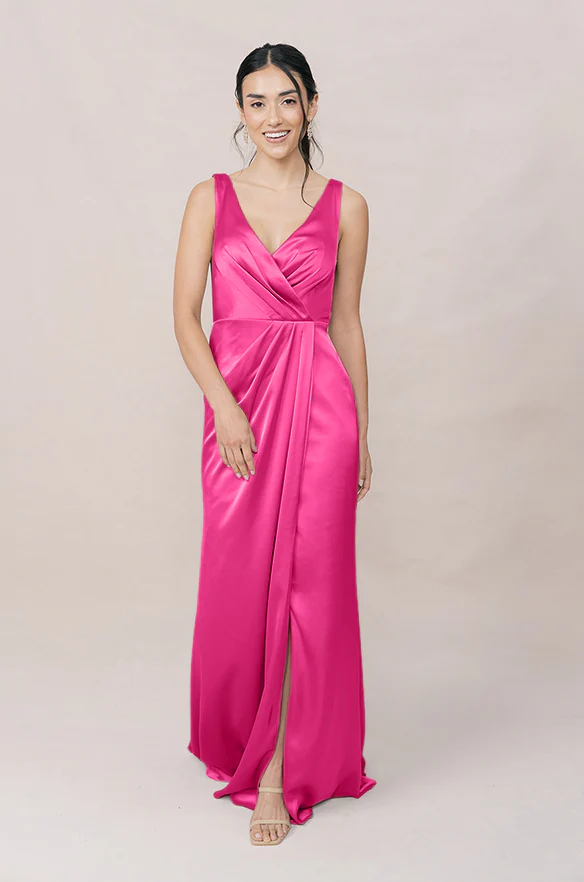 Blair Satin Dress | Made To Order - Image 64