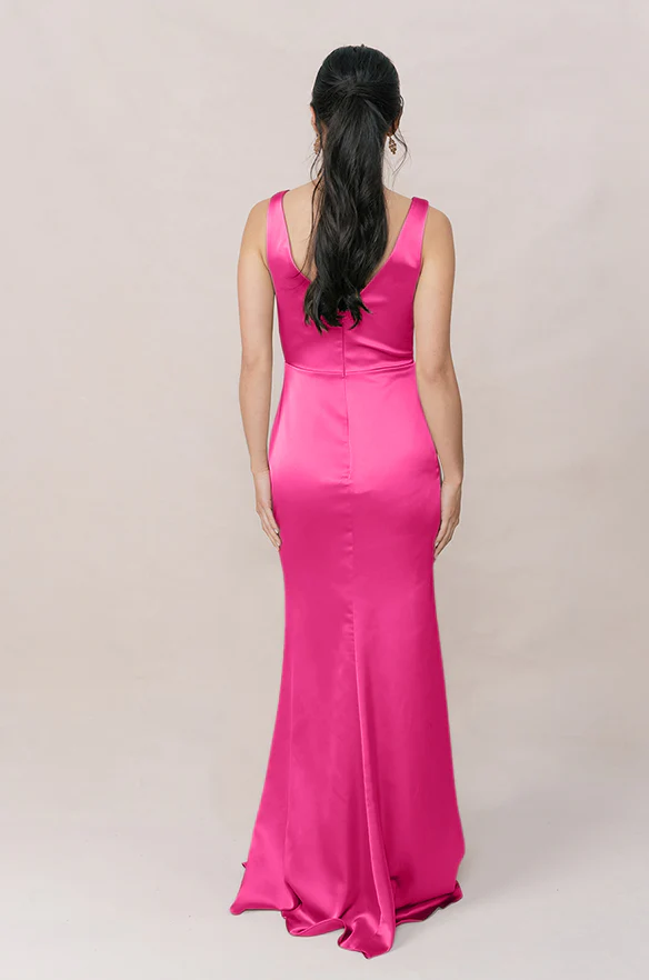 Blair Satin Dress | Made To Order - Image 65