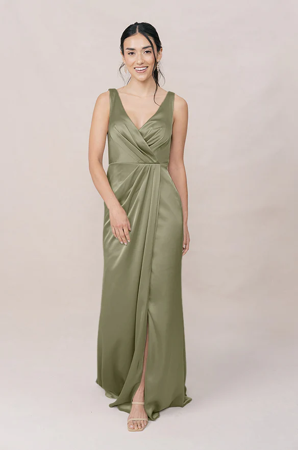 Blair Satin Dress | Made To Order - Image 68