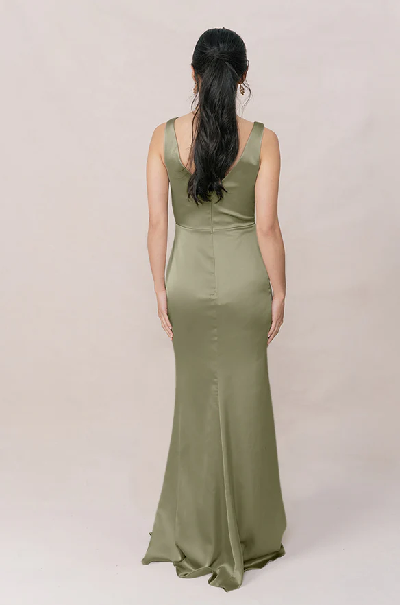 Blair Satin Dress | Made To Order - Image 69
