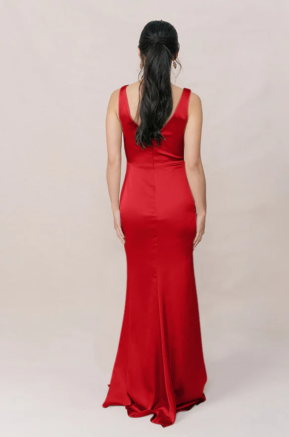 Blair Satin Dress | Made To Order - Image 79