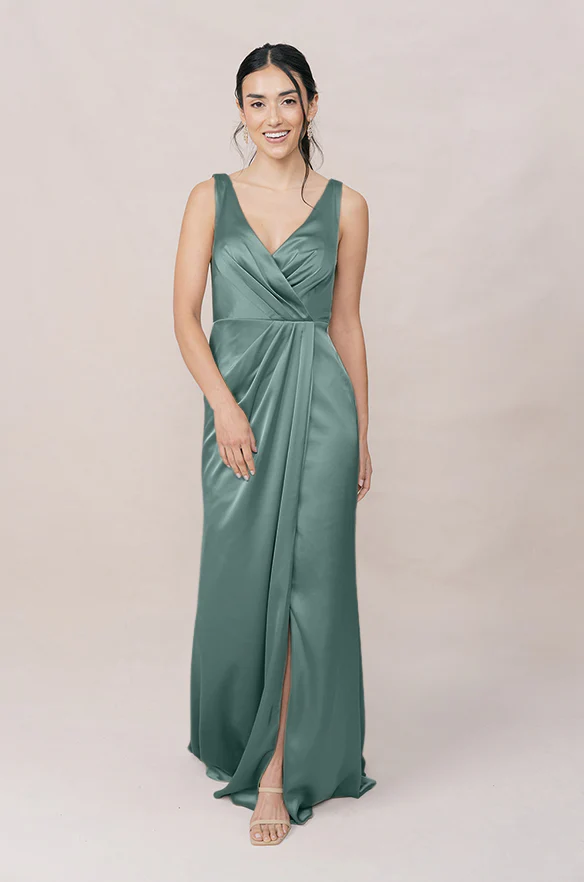 Blair Satin Dress | Made To Order - Image 84