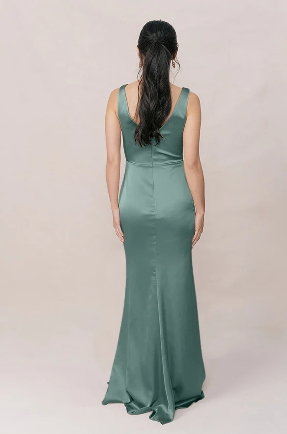 Blair Satin Dress | Made To Order - Image 85