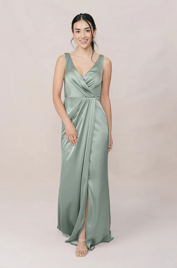 Blair Satin Dress | Made To Order - Image 90