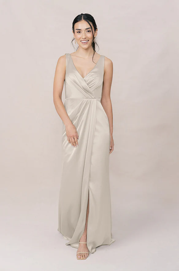 Blair Satin Dress | Made To Order - Image 96