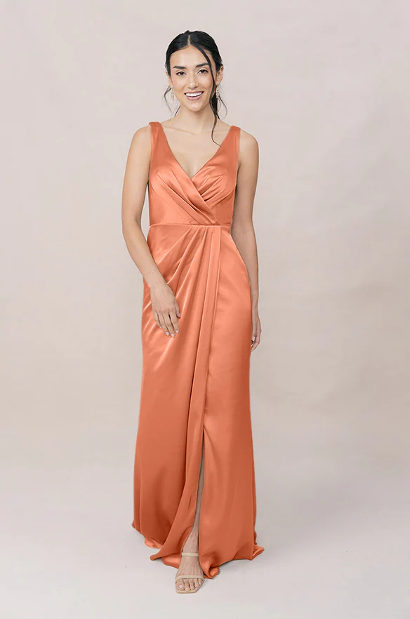 Blair Satin Dress | Made To Order - Image 98