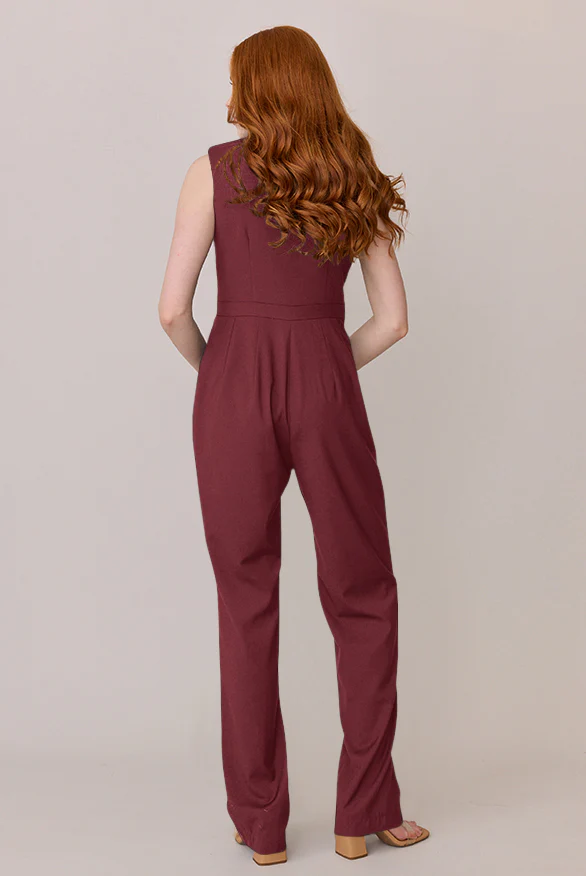 Blake Crepe Jumpsuit | Made To Order - Image 14