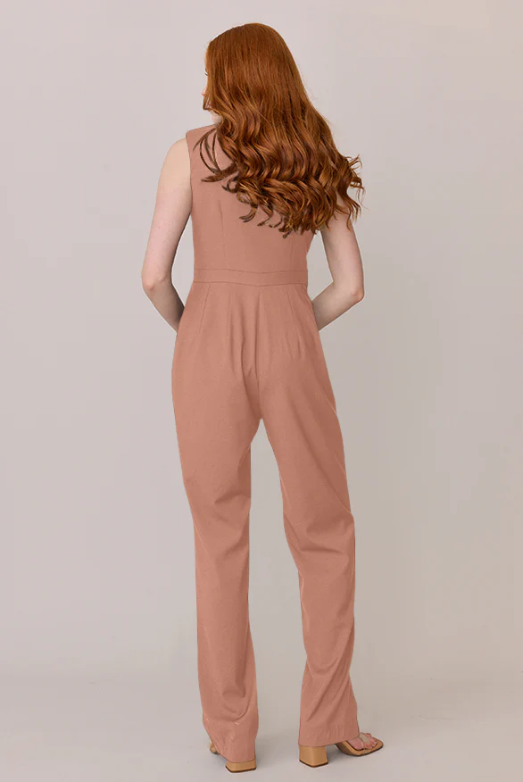 Blake Crepe Jumpsuit | Made To Order - Image 22