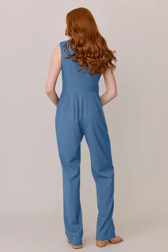 Blake Crepe Jumpsuit | Made To Order - Image 24