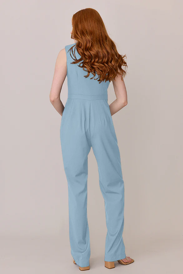 Blake Crepe Jumpsuit | Made To Order - Image 28