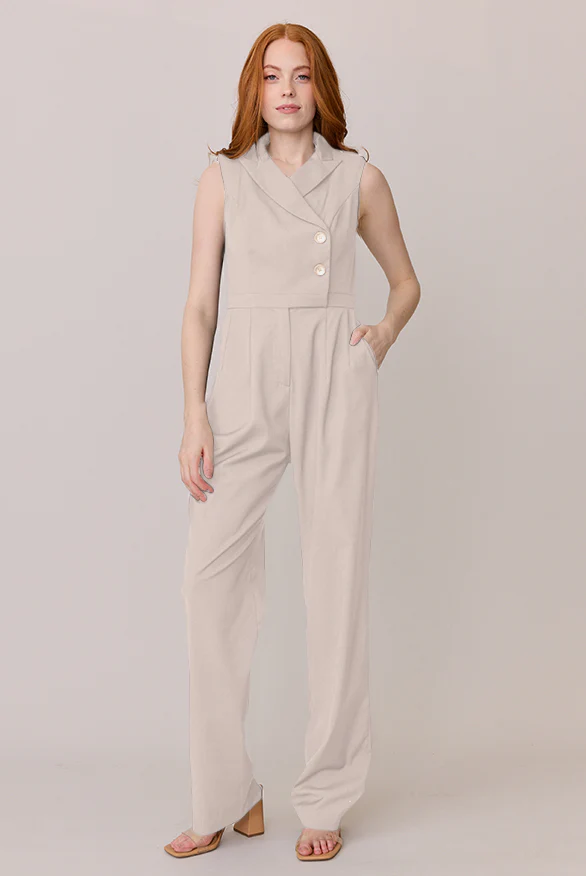 Blake Crepe Jumpsuit | Made To Order - Image 29