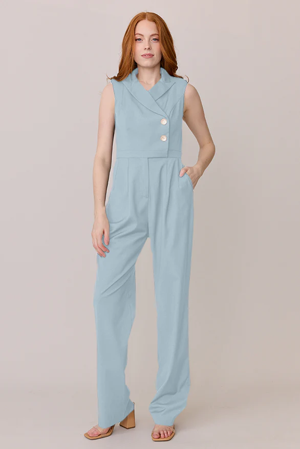 Blake Crepe Jumpsuit | Made To Order - Image 33