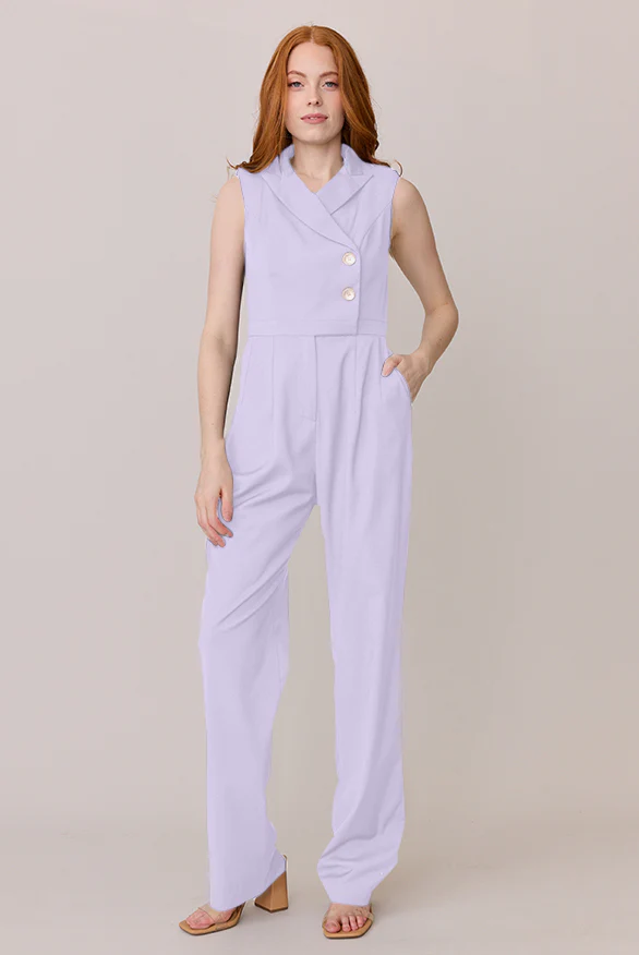 Blake Crepe Jumpsuit | Made To Order - Image 35