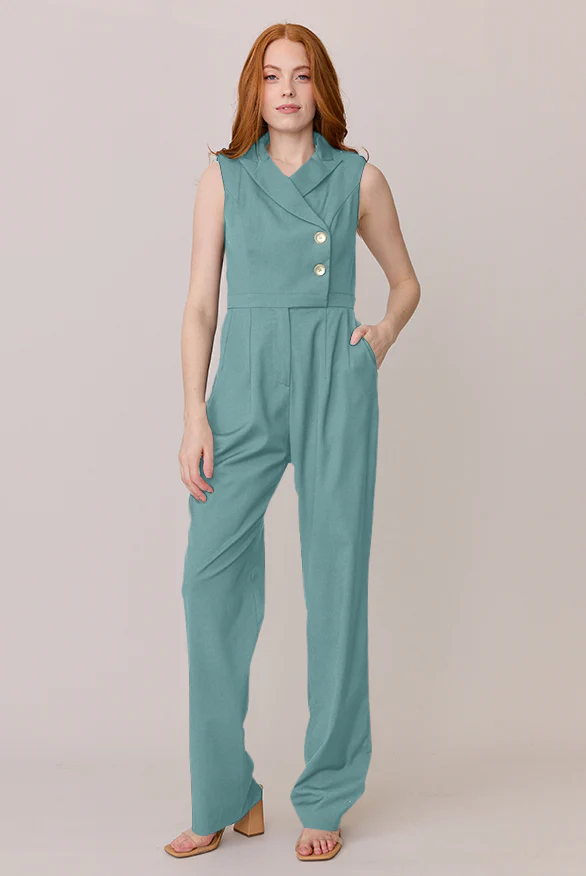 Blake Crepe Jumpsuit | Made To Order - Image 59